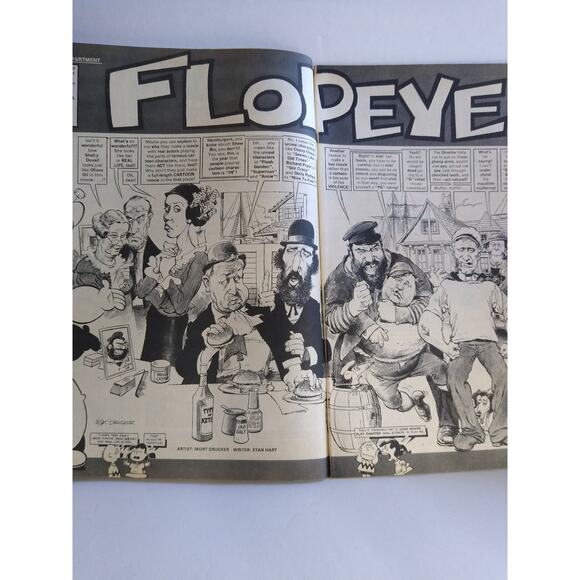 MAD Magazine #225 Sept 1981 Popeye Movie Comedy Parody Spoof Comic Book Vintage - Picture 3 of 5